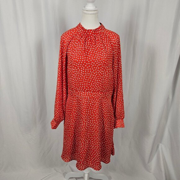 Banana Republic - Size: 12 - Vibrant Red Dress - Picture 1 of 8